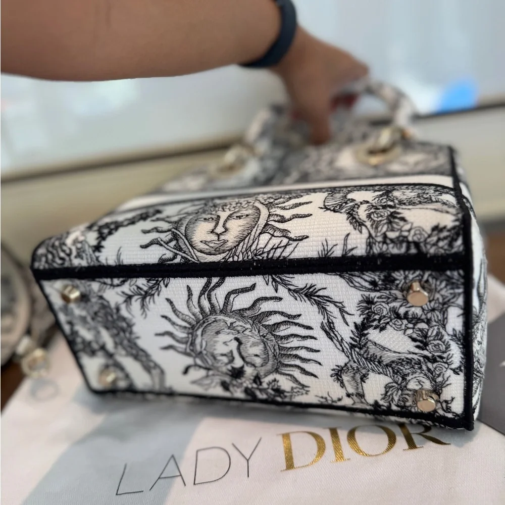 Dior medium d-lite lady Dior - Picture 3 of 5